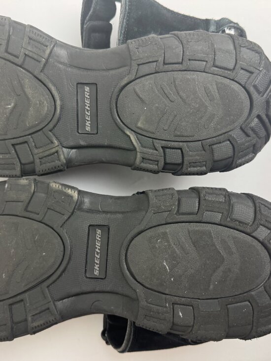 Skechers Gander Louden Men Sandals Black Memory Form Hiking Size 12 main image 4
